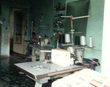Se incendió otro taller clandestino en Flores