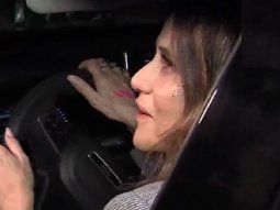 María Fernanda Callejón protagonizó un accidente al evitar la prensa