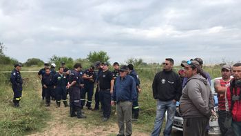 Una de las zonas donde buscaron a Micaela Una de las zonas donde buscaron a Micaela