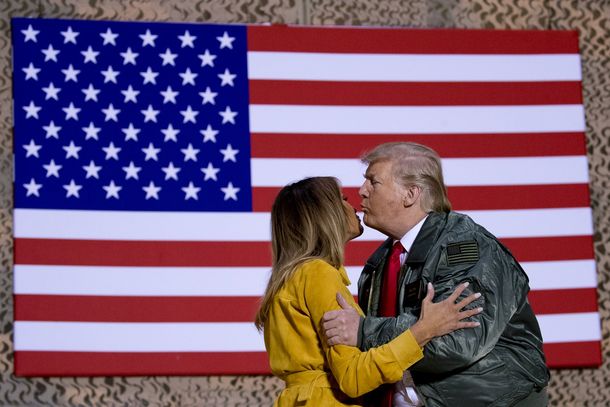 Melania Trump y Donald Trump