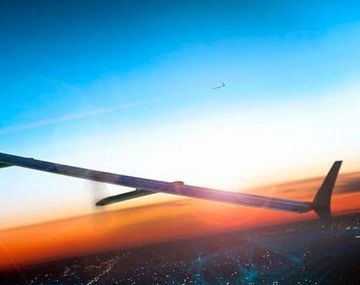 Este es el dron gigante de  Facebook