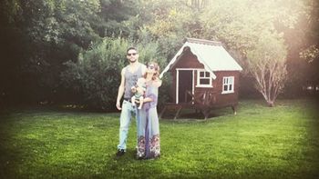 Celeste Cid, Michel Noher y Anton Celeste Cid, Michel Noher y Anton