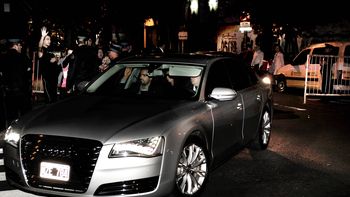 Cristina sale de la Fundación Favarolo Cristina sale de la Fundación Favarolo