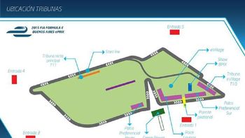 asi es el circuito que recorreran los autos de formula e en argentina asi es el circuito que recorreran los autos de formula e en argentina