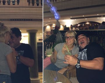 Mirá las fotos de las vacaciones de Maradona y Rocío Oliva en Cuba