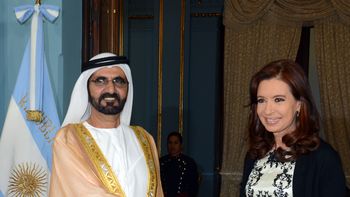 cristina kirchner se reunio con el primer ministro de eau cristina kirchner se reunio con el primer ministro de eau