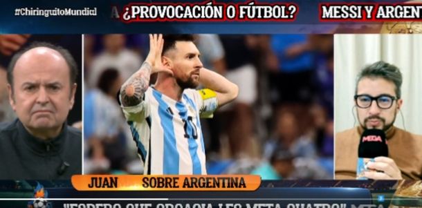 El fuerte cruce en El Chiringuito entre periodista español y argentino