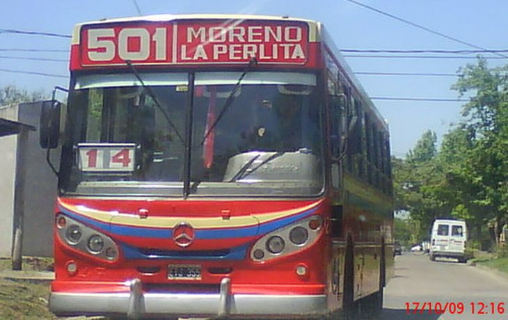 Colectiveros de Moreno tienen miedo de trabajar de noche