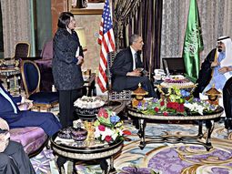 El Rey Abdalá se reunió con Barack Obama hace unos días