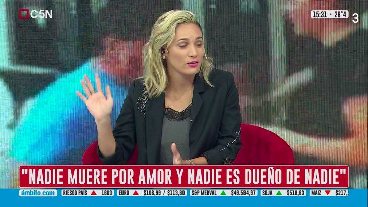 Rocío Oliva le respondió a Matías Morla: Nadie muere por amor y nadie es dueño de nadie