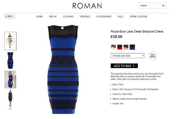 ¿Cuánto sale el #vestido de la polémica?