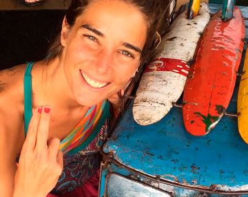 Juana Viale, de vacaciones en Hawaii