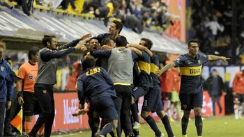 boca golpeo sobre el final y amargo a river en el primer superclasico boca golpeo sobre el final y amargo a river en el primer superclasico