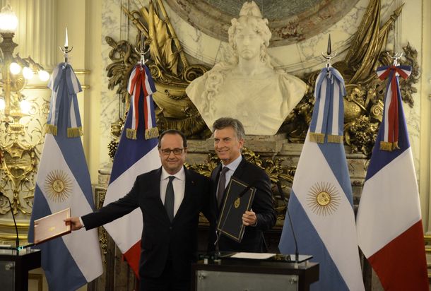 Macri abogó por profundizar la relación política y comercial con Francia