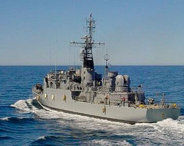 La Corbeta Espora zarpa este lunes desde Sudáfrica