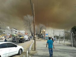 El feroz incendio afectó 1.500 hectáreas de bosque nativo