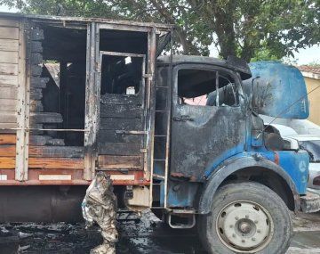 Dolor en Córdoba: un nene de 4 años murió en el incendio de un camión
