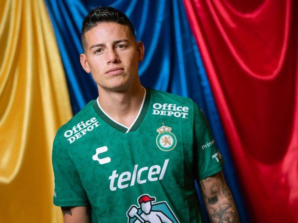 Jugará el Mundial de Clubes: James Rodríguez fue presentado en León de México