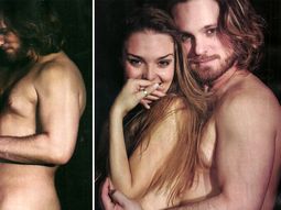 Tripa y Flor Otero esperan desnudos a su hijo