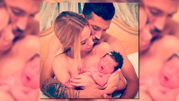 la primera foto de ezequiel garay y su esposa con su hija shaila la primera foto de ezequiel garay y su esposa con su hija shaila