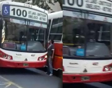El conductor de un micro escolar atacó con un palo al chofer de un colectivo