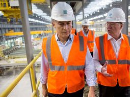 Mauricio Macri y Paolo Rocca