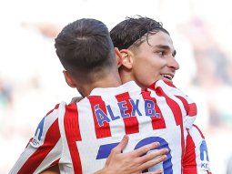 Julián brilló en la victoria del Atlético Madrid ante Newcastle en un amistoso
