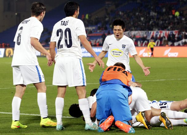 La victoria de San Lorenzo en Marruecos, en imágenes