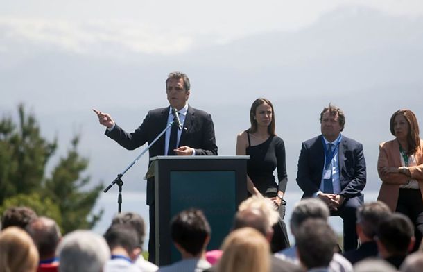 Sergio Massa en Bariloche: Le hemos ganado a la incertidumbre
