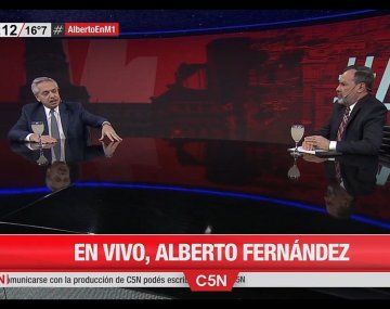 Alberto Fernández en C5N: Si quieren ayudar desde la oposición