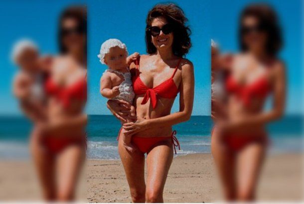 Isabel Macedo le respondió a los que la criticaron por el cuerpo de su beba de 7 meses