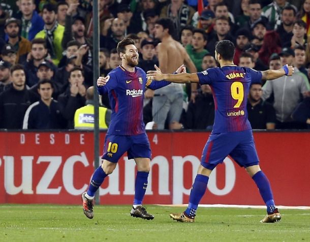 Messi y Suárez