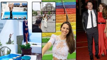 pampita, una diosa argentina en grecia: fotos y confesiones