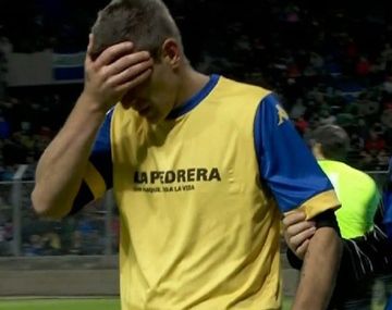 Palermo hizo dos goles y se fue lesionado en San Luis - Crédito: @SC_ESPN