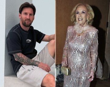 El mensaje que Messi le mandó a Mirtha Legrand por su cumpleaños