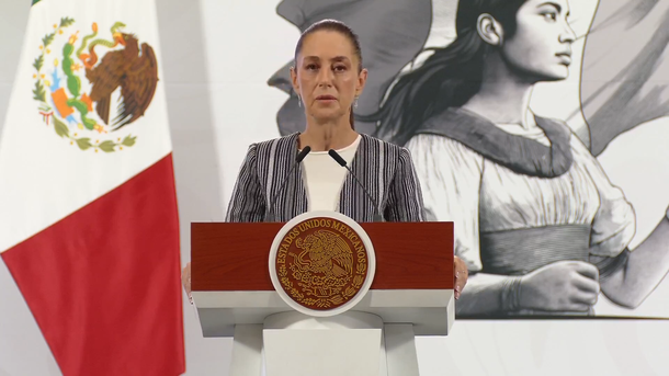 Claudia Sheinbaum habla sobre la reducción de jornada laboral en México.