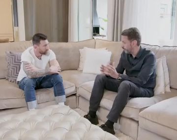 La emoción de Giralt en su mano a mano con Messi y la reacción del astro