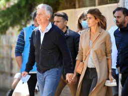 Macri fue a votar con militantes que maltrataron a la prensa