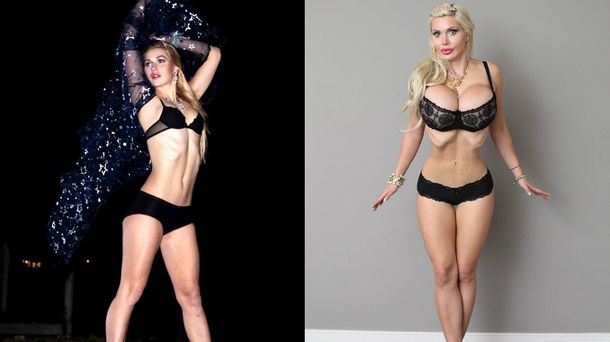 Una modelo sueca se sacó seis costillas para parecer un dibujo animado