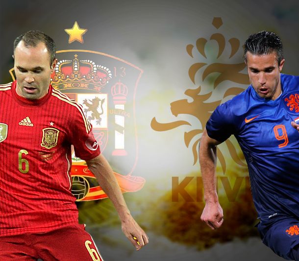 España y Holanda reeditan la final del último Mundial en su debut en Brasil