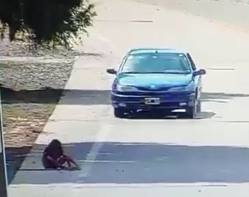 Impactante video en Ensenada: pasó por encima a una nena e intentó fugarse