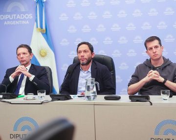 Diputados: Ferraro (centro) quedó al frente de la Comisión para investigar el caso Libra