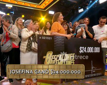 Los 8 escalones: una mujer batió su propio récord y ganó $24 millones