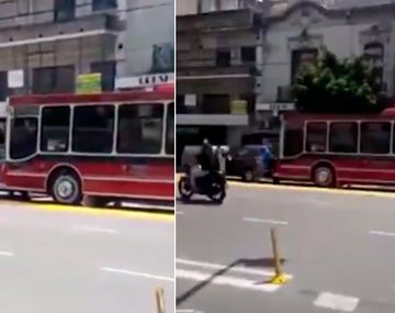 Otro caso de Relatos Salvajes:  destrozó un colectivo a batazos