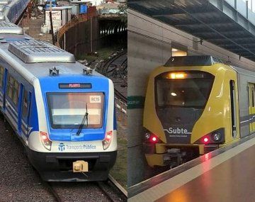 A qué hora vuelven a salir los trenes y los subtes tras el paro general de la CGT