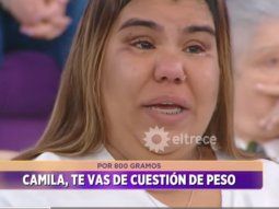 Sorpresa: Camilota quedó eliminada de Cuestión de Peso
