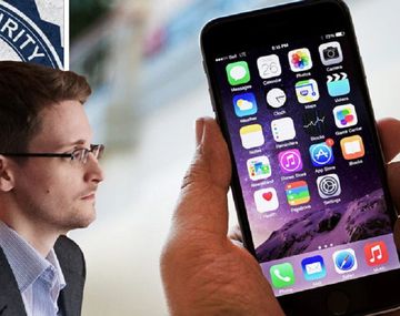 Snowden trabaja en un iPhone para periodistas que no pueda ser espiado
