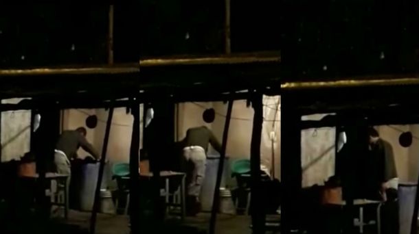 Así maltrataba el hombre a su hijo