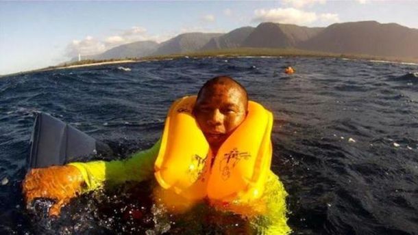 Grabó en video el accidente aéreo del cual participó