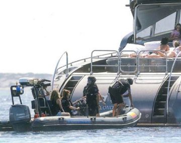 El portugués se llevó un susto al volver a su yate